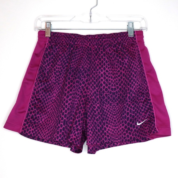 [3 for $15] Nike Purple Cheetah Dot Print Running Shorts Sz S - Picture 3 of 5